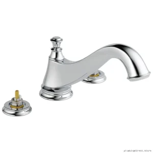 Cassidy Roman Tub Faucet Trim Single Handle Chrome T2795-LHP Delta