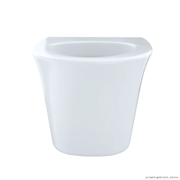 CeCiONTeck™ Skateboard Wall-Hung Elongated Toilet Bowl with Skirted Design - Cotton White CTCTGCTGCTG