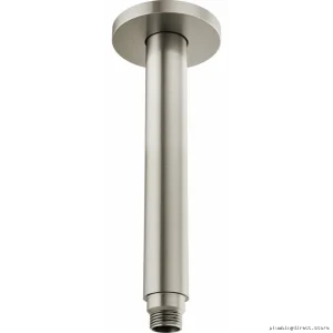 Kintsu 83992-10MF-NK Ceiling-Mounted Dual Flow Shower Arm in Luxe Nickel Finish