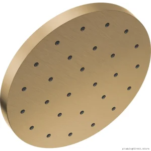 H2Okinetic UltraSoak Shower Head - Champagne Bronze Delta Finish