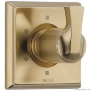 6-Setting Diverter Trim for Shower - Champagne Bronze Finish Delta T11951-CZ