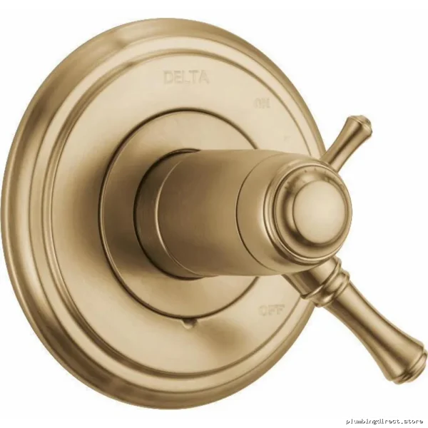 Champagne Bronze Cassidy TempAssure Series Valve Trim