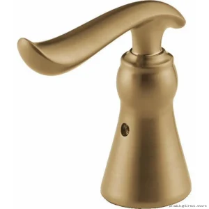 Linden Champagne Bronze H294CZ Delta Lever Handle Set