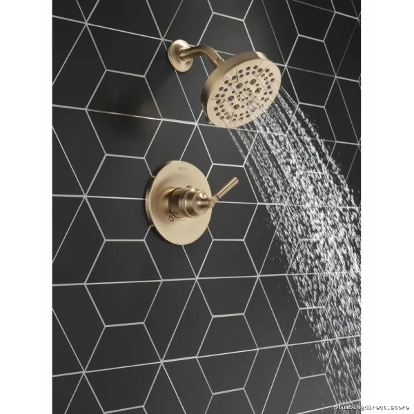 Champagne Bronze Monitor 14 Shower Trim - Saylor T14235-CZ Delta Series - Image 2