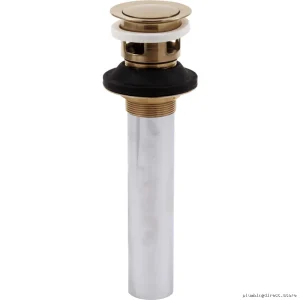 Easy-Access Push Pop-Up Drawer with Overflow Storage – Champagne Bronze