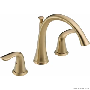 Champagne Bronze Roman Tub Faucet Trim T2738-CZ by Lahara Delta