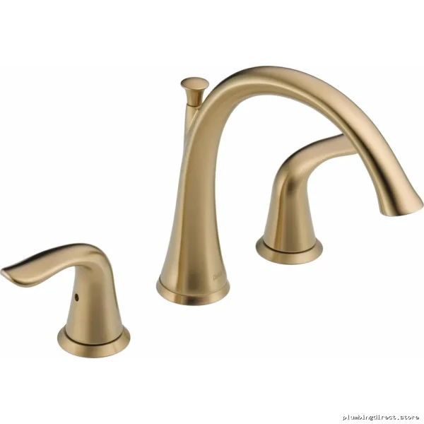 Champagne Bronze Roman Tub Faucet Trim T2738-CZ by Lahara Delta