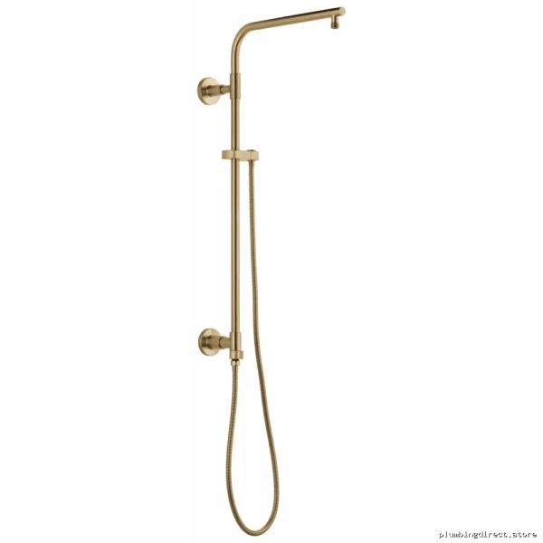 Champagne Bronze Round Shower Column with Lumicoate Finish Δ | Model Δ - Image 2