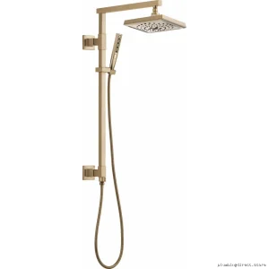 Champagne Bronze Square Shower Kit DF-CKIT28-SCZ Delta