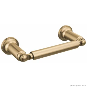 Saylor Champagne Bronze Toilet Paper Holder - Bathroom Accessory
