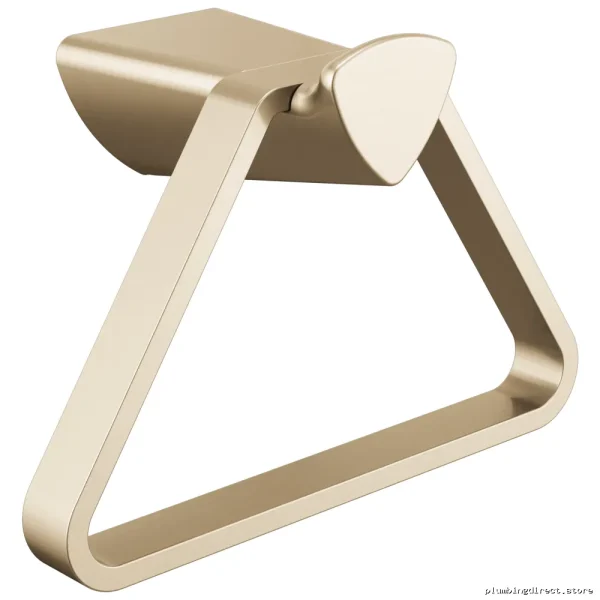 Champagne Bronze Towel Rack - Elegant Bathroom Accessory by Zura - Image 3