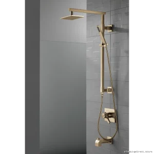 Champagne Bronze Tub Spout with Diverter | Delta Design RP53419CZ