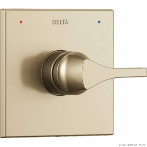 Champagne Bronze Valve Trim for Zura Monitor Series - Durable Design