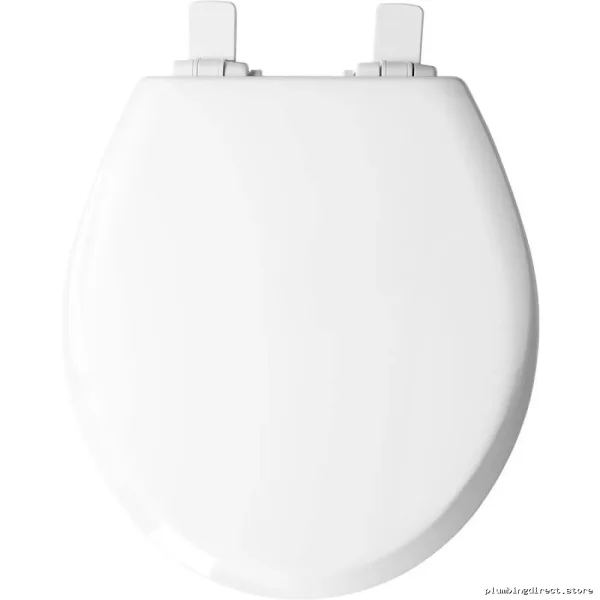 Child & Adult Round Front Toilet Seat - White NextStep2 485E4 000 Bemis - Image 3