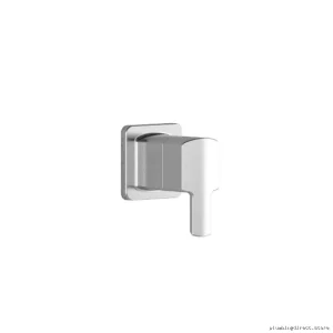 Kalia BF1436-110 Chrome 2-Way Diverter Valve with Trim for Precise Volume Control