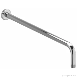Chrome 20-Inch Round Wall Mount Shower Arm with Escutcheon by RIOBEL 553C