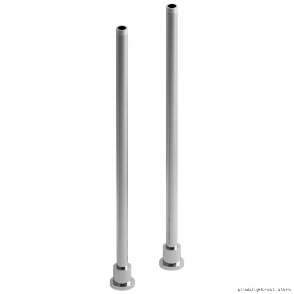 Chrome 26-Inch Floor Mounted Riser Pair for Shower by RIOBEL TU26C