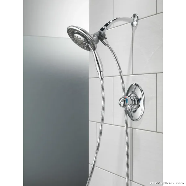 Chrome Adjustable Shower Trim with In2ition Tech - Linden 17 Series - Image 2