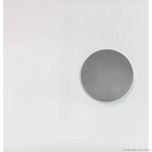 Chrome Bathroom Sink Push Drain with Round Cap No Overflow AC1323-110 Kalia