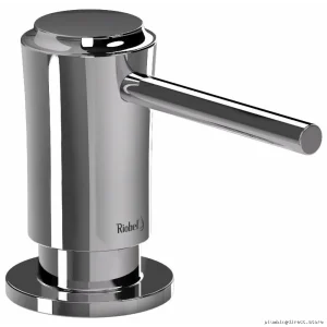 Chrome Bathroom Soap Dispenser - Stainless Steel Easy Refill SD9C RioBel