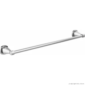 Chrome Bathroom Towel Bar Stryke 24-Inch 77624 Delta