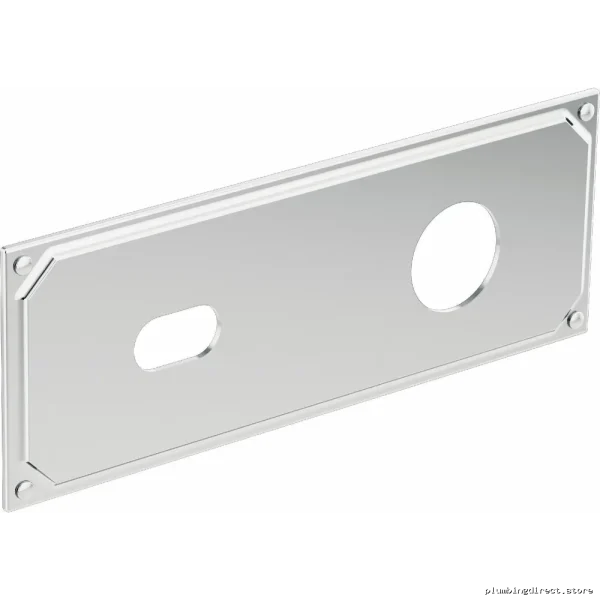 Chrome Bathroom Faucet Escutcheon for Brizo Wall-Mounted Shower Valve - Model RP