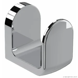 Chrome Ciclo Robe Hook by RIOBEL - Durable & Stylish Bathroom Accessory