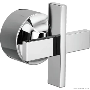 Chrome Pressure Balance Cross Handle Kit for Shower Faucets | HX60P98-PC Brizo Levoir