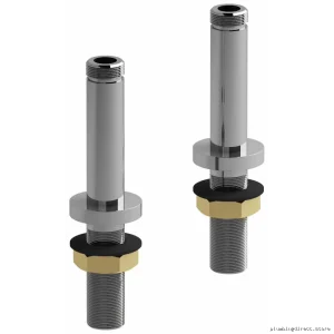 Chrome Deck Mount Riser Pair for Bikes - TU04C RIOBEL
