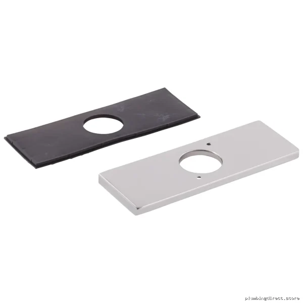Chrome Delta Three Hole Bathroom Faucet Escutcheon & Gasket Set