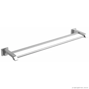 Chrome Double Towel Bar 24 Zendo ZO6C RIOBEL Bath Accessory