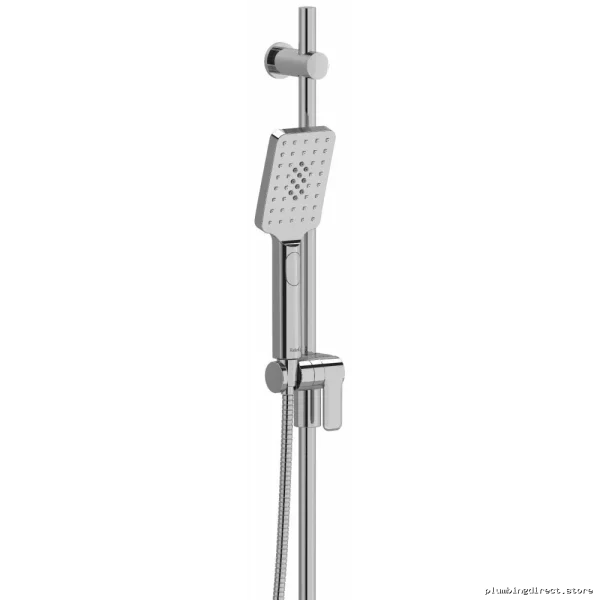Chrome Dual Function Hand Shower with Adjustable Slide Bar