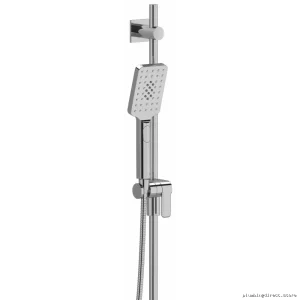 Chrome Dual Function Handshower with 36-Inch Slide Bar - RIOBEL 4825C