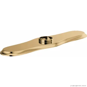 Chrome Universal Escutcheon Plate for Brizo Rook Collection