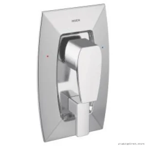 Chrome Faucet Valve Trim with Posi-Temp Tech & Integrated Diverter - Moen TS8710