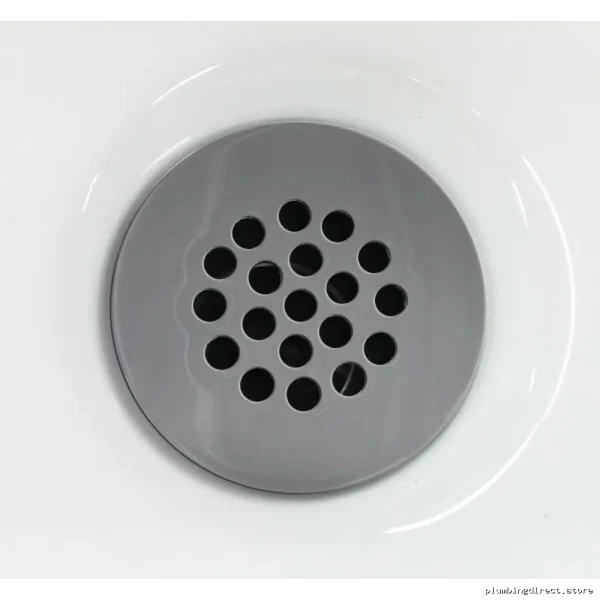 Chrome Grid Sink Drain without Overflow - Kalia AC1332