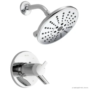 Chrome H2Okinetic TempAssure 17T Series Shower Trim with Easy Temperature Control - T17T261 Delta