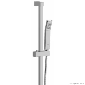 Chrome Hand Shower with Wall-Mounted Bar - Riobel Pro Series P4004C