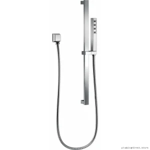 Ara H2Okinetic Chrome Hand Shower with Slide Bar & Lumicoat Finish