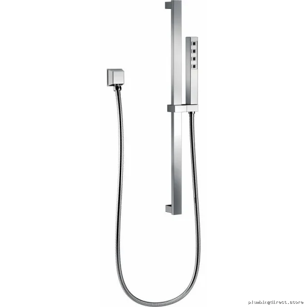 Ara H2Okinetic Chrome Hand Shower with Slide Bar & Lumicoat Finish