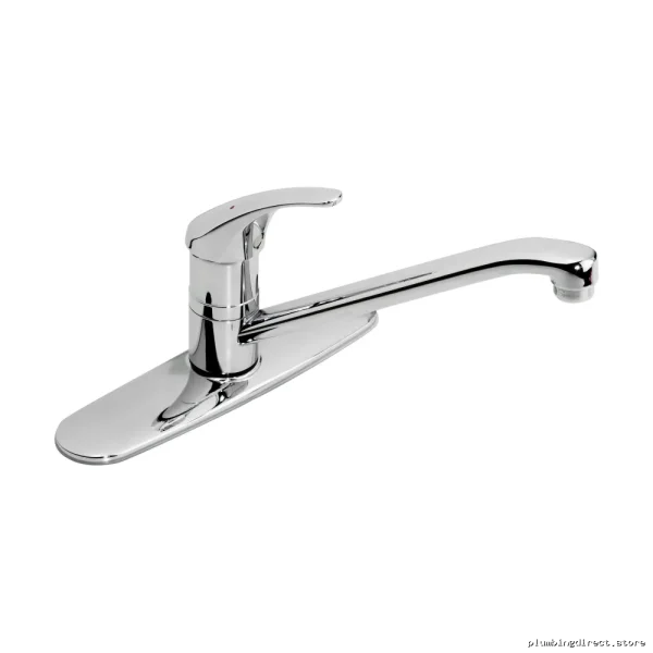 Symmons S-23 Chrome Kitchen Faucet - Single Handle Pull-Down Spray