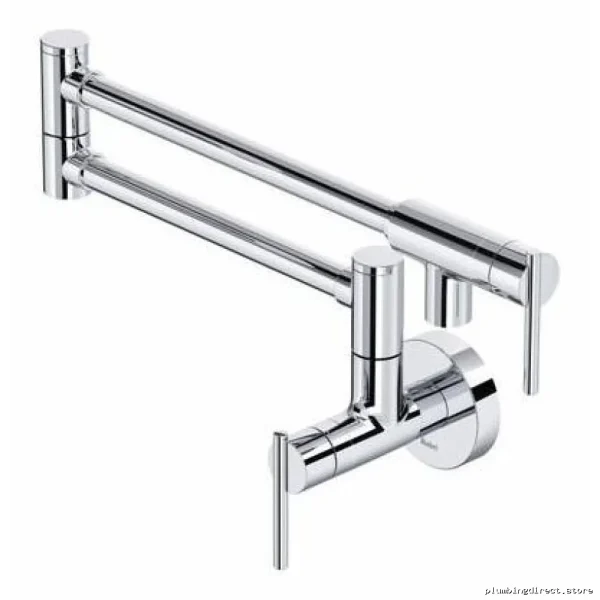 Chrome Kitchen Lateral Pot Filler with Adjustable Arm RioBel LT9