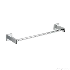 Chrome Modern Square 24-Inch Towel Bar - American Standard CS Series
