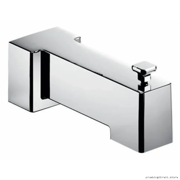 Premium 90-Degree Tub Spout with Diverter - Chrome Moen S3894