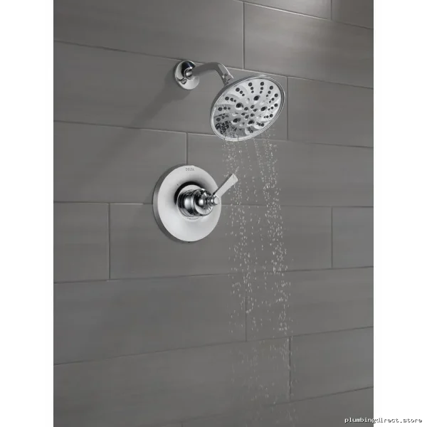 Chrome No-Handle Shower Trim Kit | Dorval Monitor Fourteen Series - Image 4