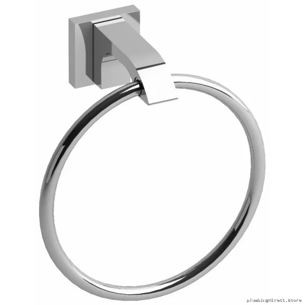 Chrome Plated Towel Ring - Zendo ZO7C Modern Bathroom Accessory