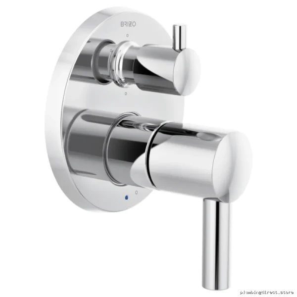 Chrome Pressure Balance Trim with 6-Function Diverter (Handle-Free) - Brizo T75P675-PCLHP