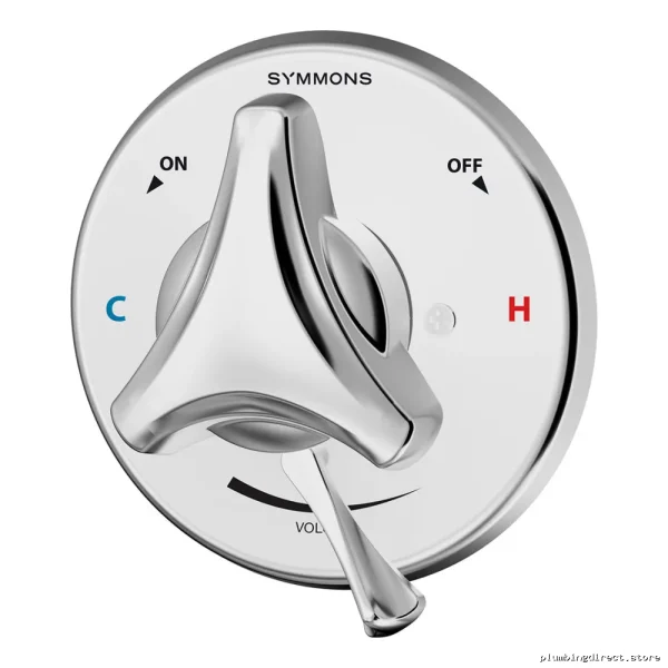 Chrome Pressure-Balanced Showerset with Adjustable Lever Valves
