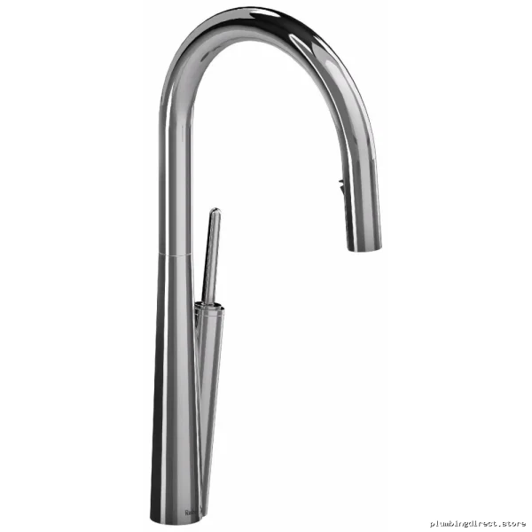 Modern Chrome Kitchen Faucet with Pull-Down Spray - Solstice SC101C