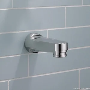 Chrome Pull-Down Tub Spout with Diverter - Delta RP17453